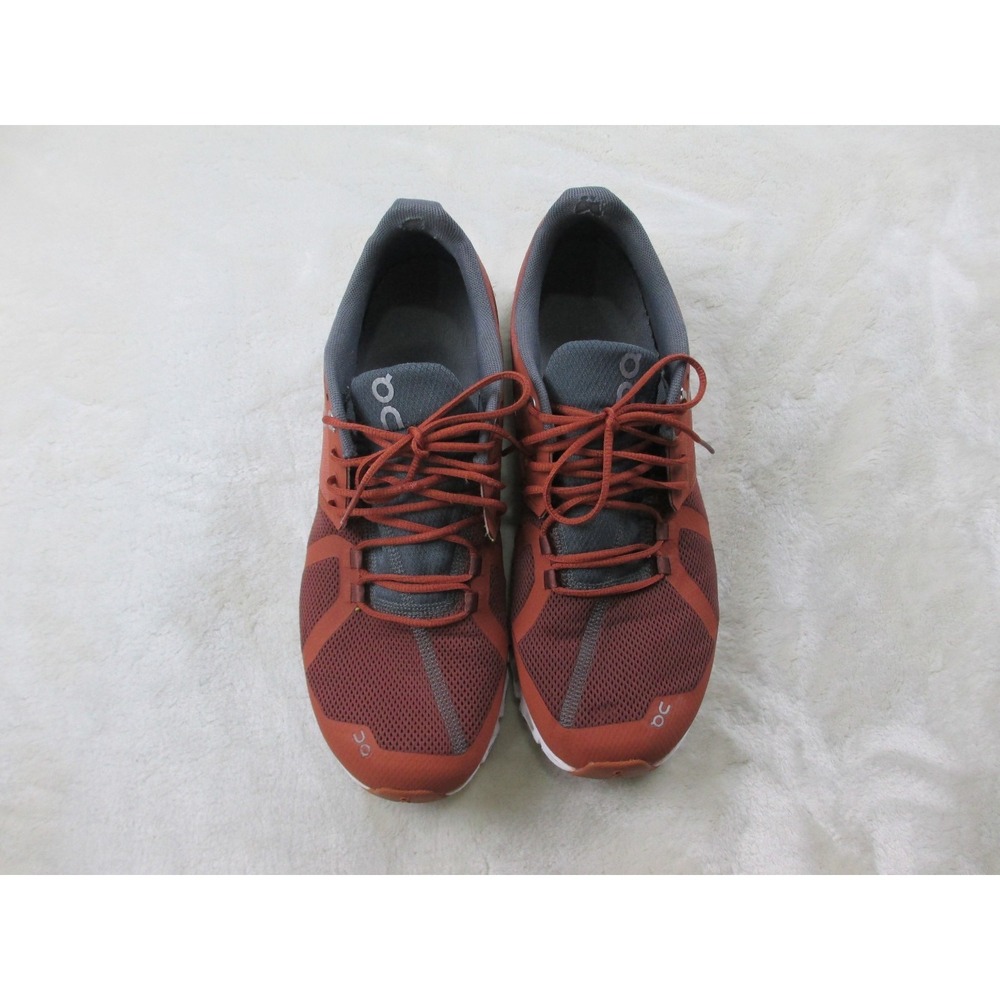 ON Cloud X Running Shoes Mens Size 10 Orange White Athletic Sneakers Training - Picture 5 of 16